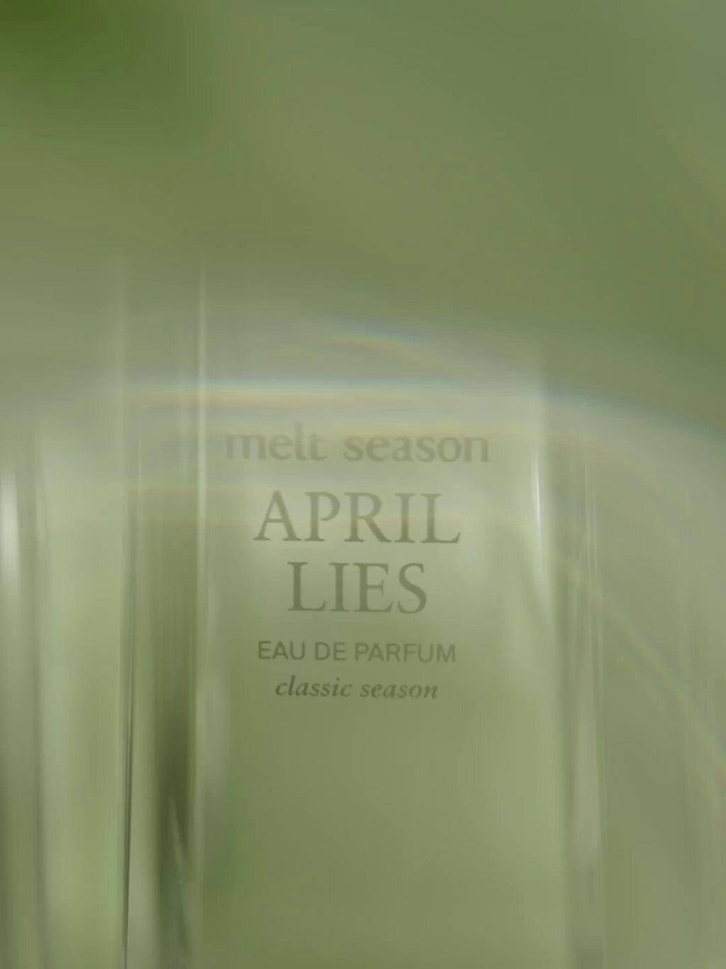 melt season | Aprillies Perfume