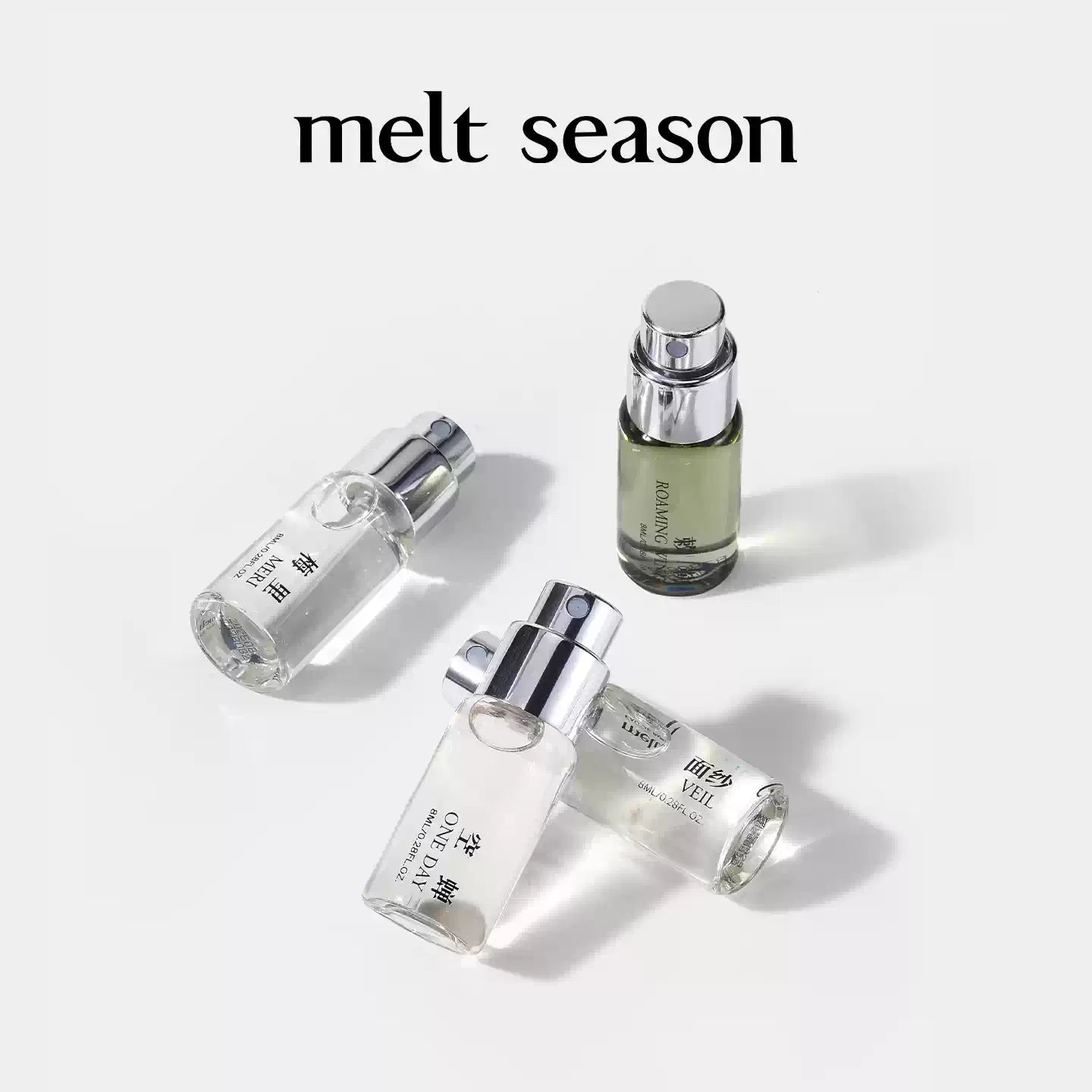 melt season | Travel Perfume Set (8ml×4)